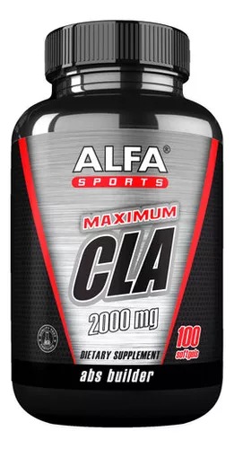 Alfa Sports, Cla 2000mg Ácido Linoleic. 100 Cáps. Blandas