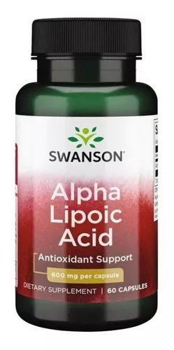 Swanson Ácido Alfa Lipoico 600 Mg 60 Cáps.  - Presion Arterial