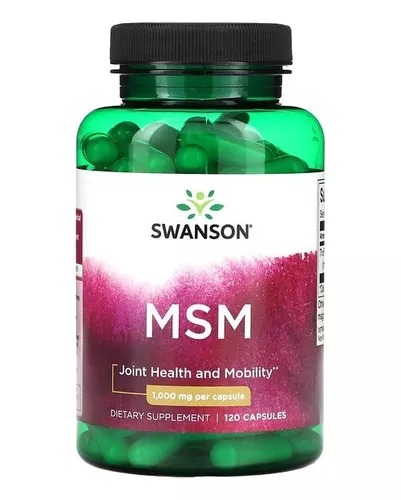 Swanson, Msm Cartílago, Colágeno, Tendones 1000mg 120 Tabletas. 