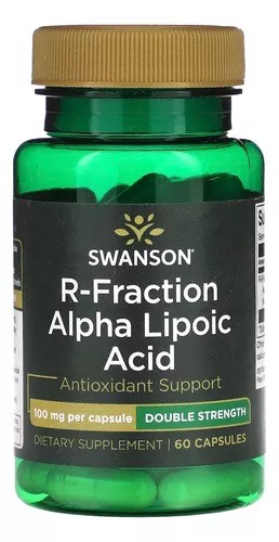 Swanson, R - Fraction Alpha Lipoic Acid 100 Mg, 60 Cáps. 