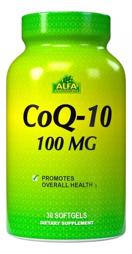 [50030] Alfa Vitamins, Coq-10 100 Mg. 30 Cáps.  Blandas
