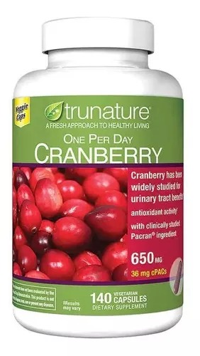 [1235761] Cranberry 140 Cap Evita Infección Urinaria Trunature