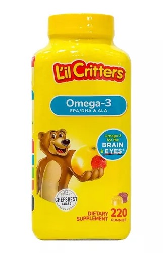 [1223099] L'il Critters Omega - 3 Epa/dha & Ala  220 Gomitas.