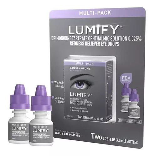 [1355176] Lumify  Redness Reliever, 15 Ml. Set De 2 Frascos